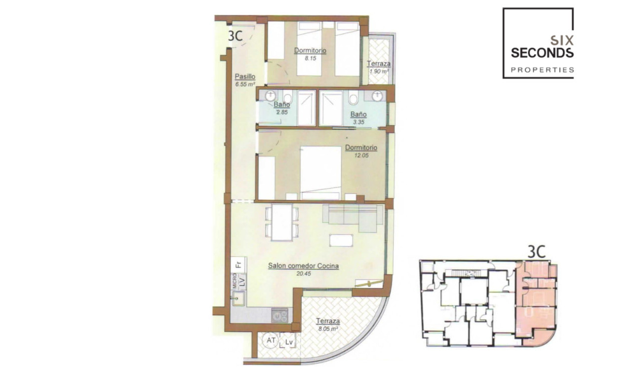 Herverkoop - Appartement / Flat - Torrevieja - Playa del Cura