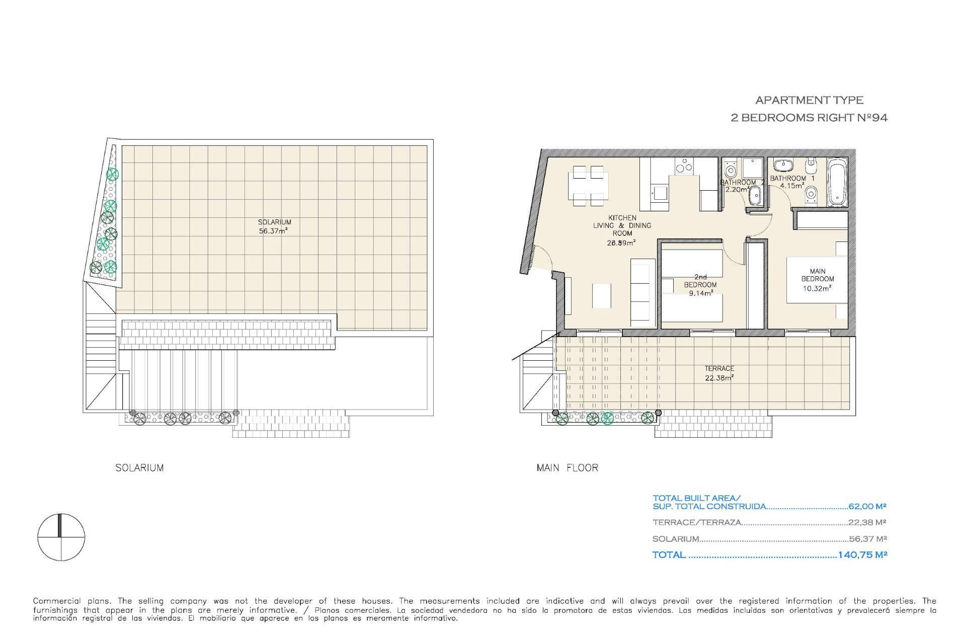 New Build - Apartment / Flat - Aguilas - Collados