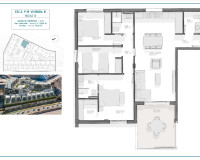 New Build - Apartment / Flat - Aguilas - Playa del Hornillo