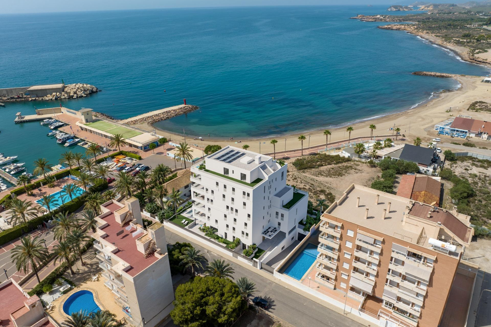 New Build - Apartment / Flat - Aguilas - Puerto Deportivo Juan Montiel