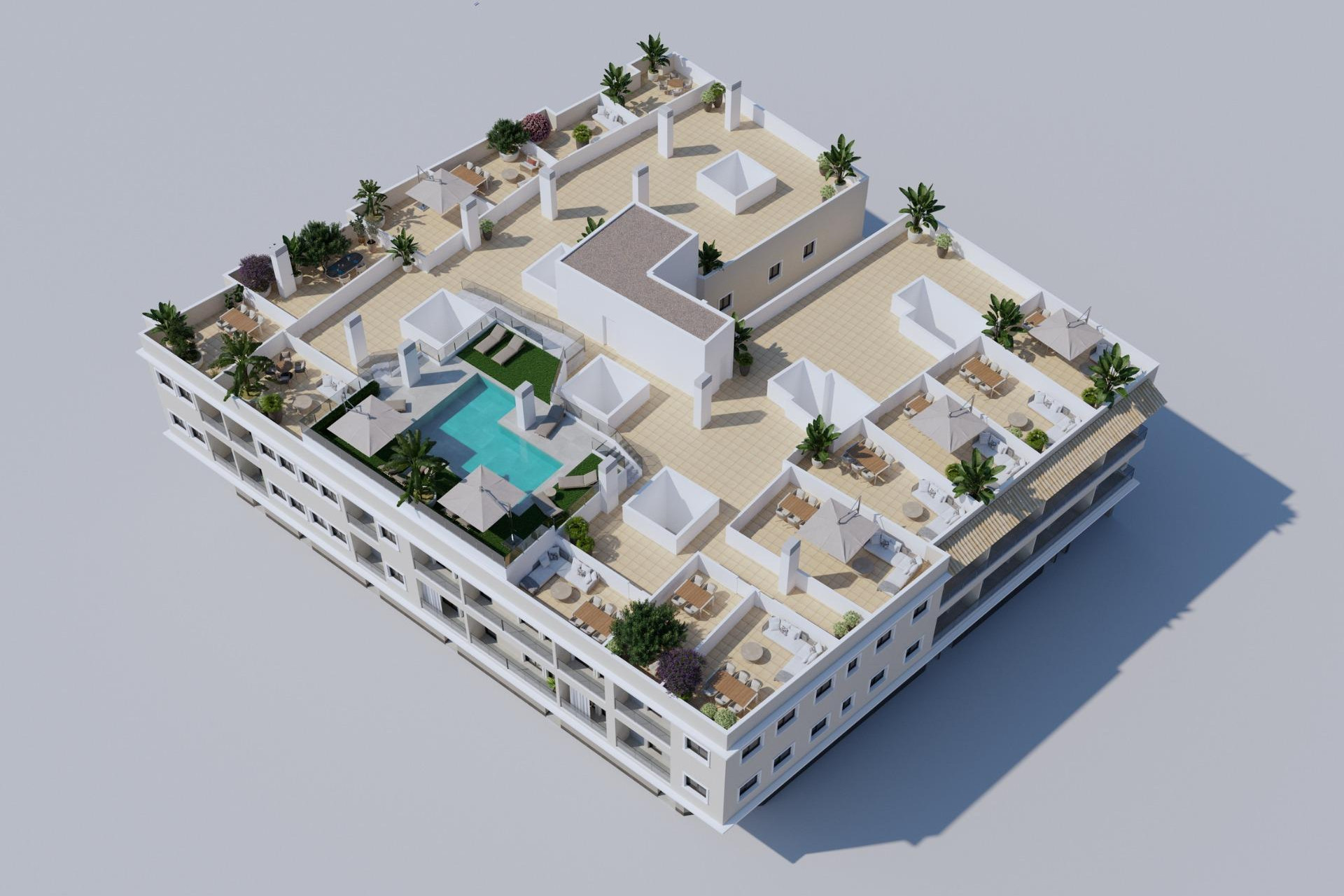 New Build - Apartment / Flat - Algorfa - Pueblo