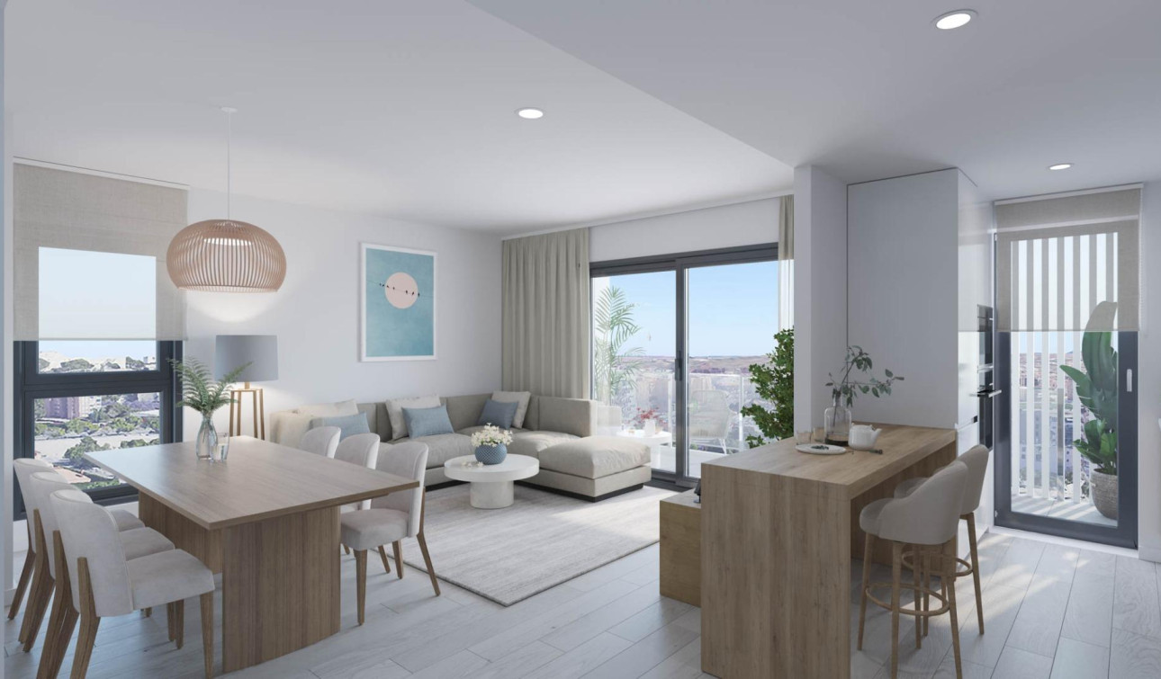 New Build - Apartment / Flat - Alicante - Pau Ii