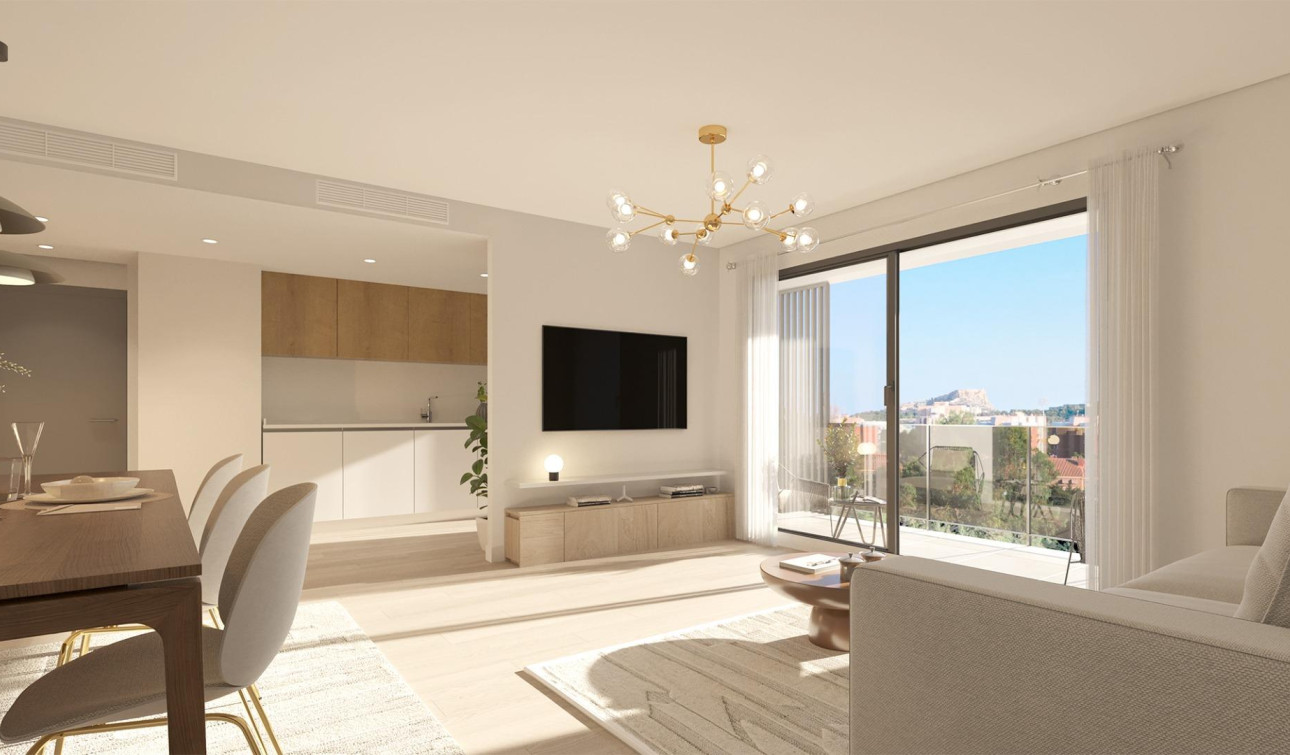 New Build - Apartment / Flat - Alicante - Pau Ii