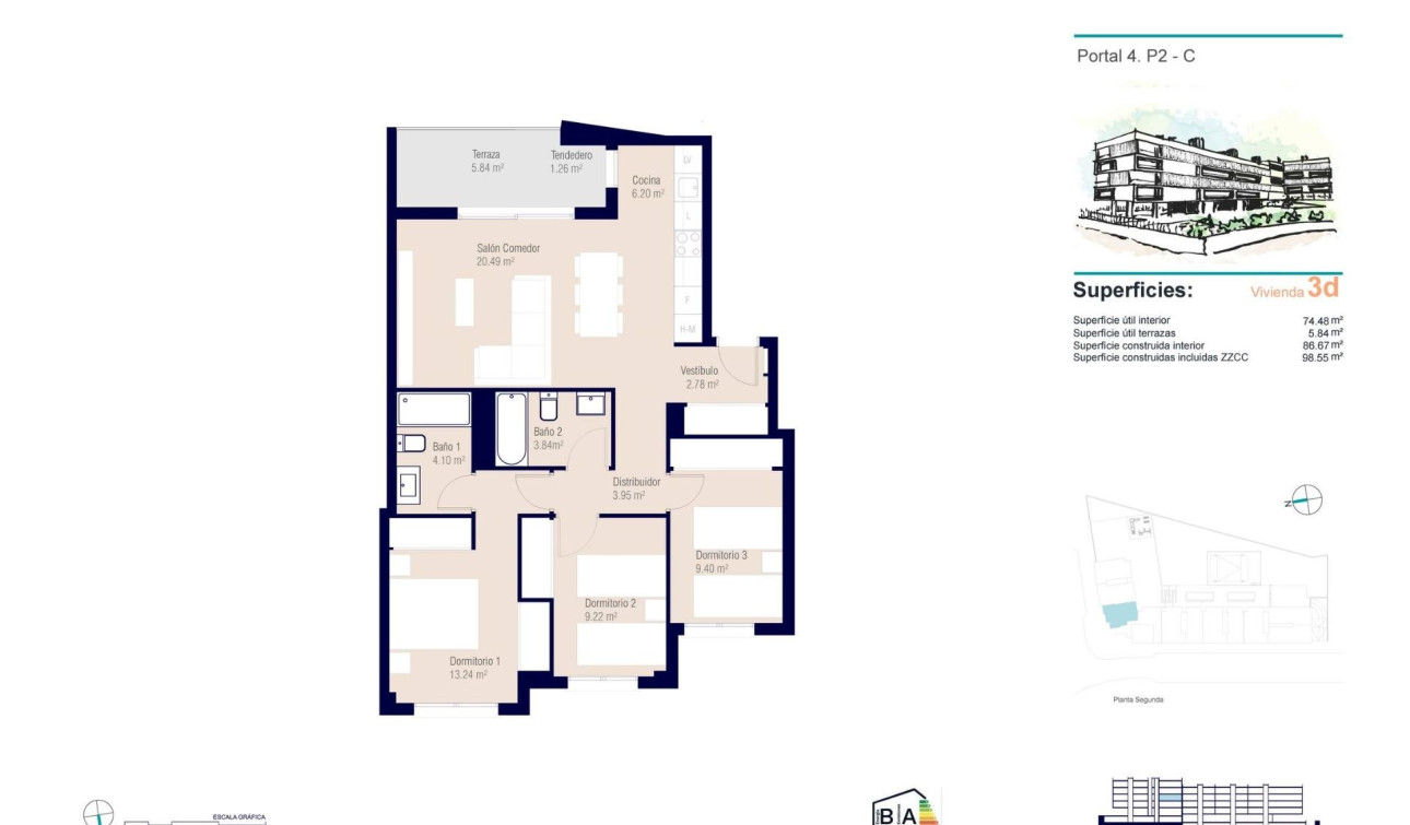 New Build - Apartment / Flat - Alicante - San Agustín-PAU 2