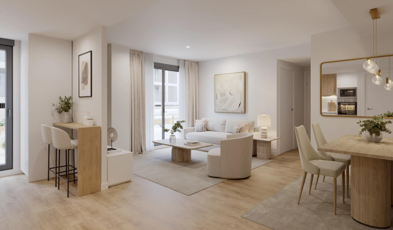 New Build - Apartment / Flat - Alicante - San Agustín