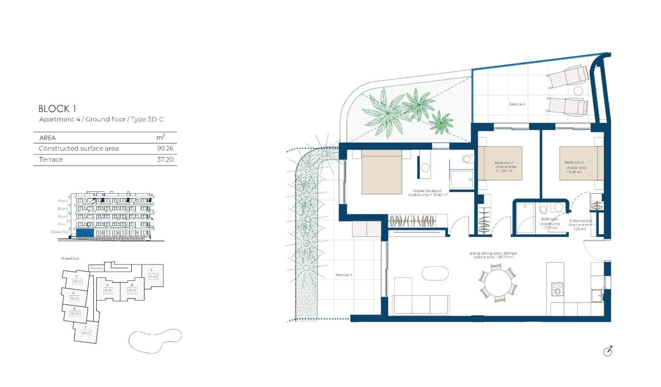 New Build - Apartment / Flat - Banos y Mendigo - El Valle Golf