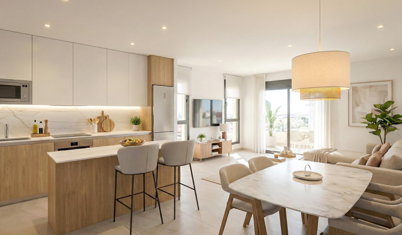 New Build - Apartment / Flat - Benijofar - Pueblo