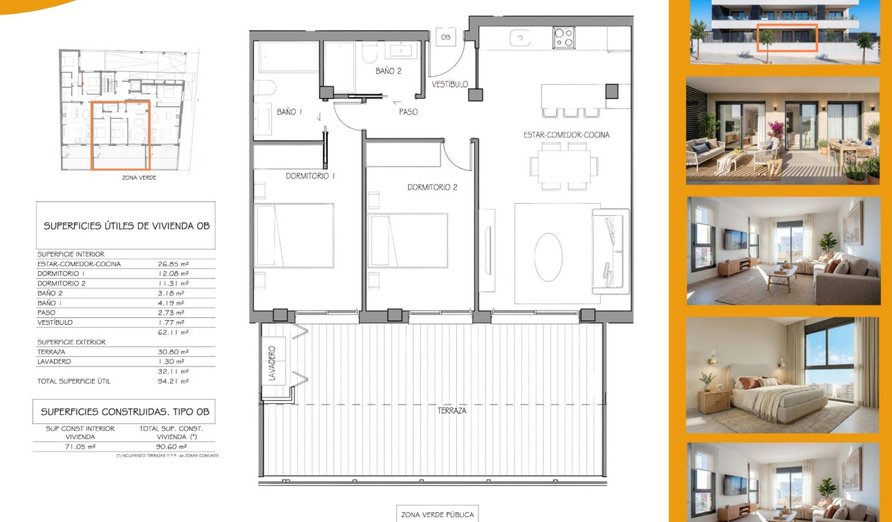 New Build - Apartment / Flat - Benijofar - Pueblo