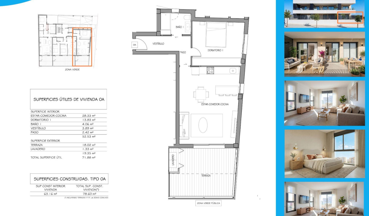 New Build - Apartment / Flat - Benijofar - Pueblo