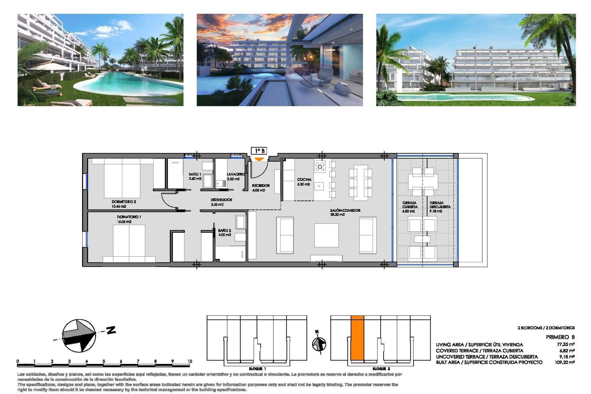 New Build - Apartment / Flat - Cartagena - Mar De Cristal