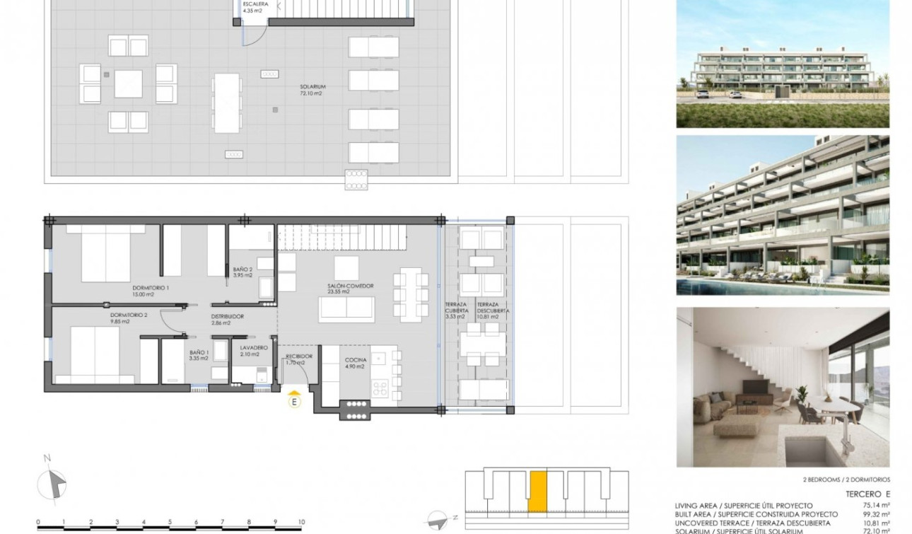 New Build - Apartment / Flat - Cartagena - Mar De Cristal