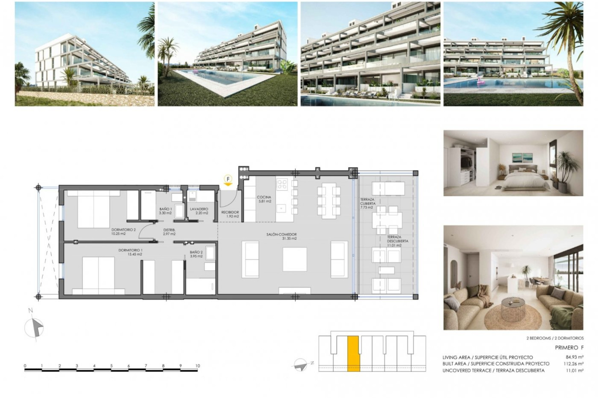 New Build - Apartment / Flat - Cartagena - Mar De Cristal