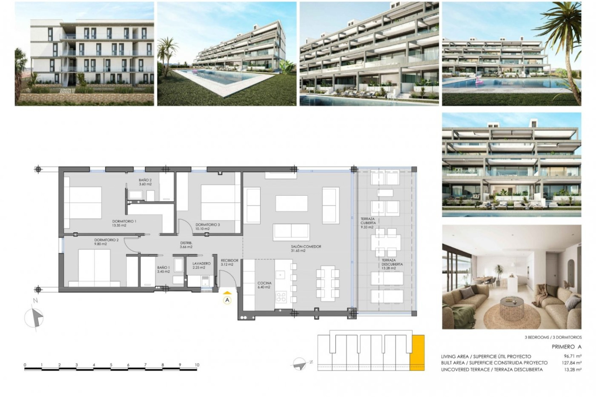 New Build - Apartment / Flat - Cartagena - Mar De Cristal