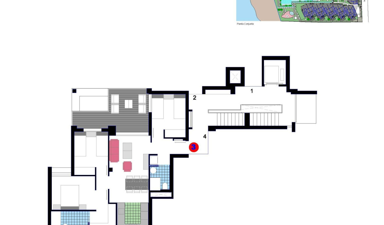 New Build - Apartment / Flat - Denia - L´Estanyó (Marinas)