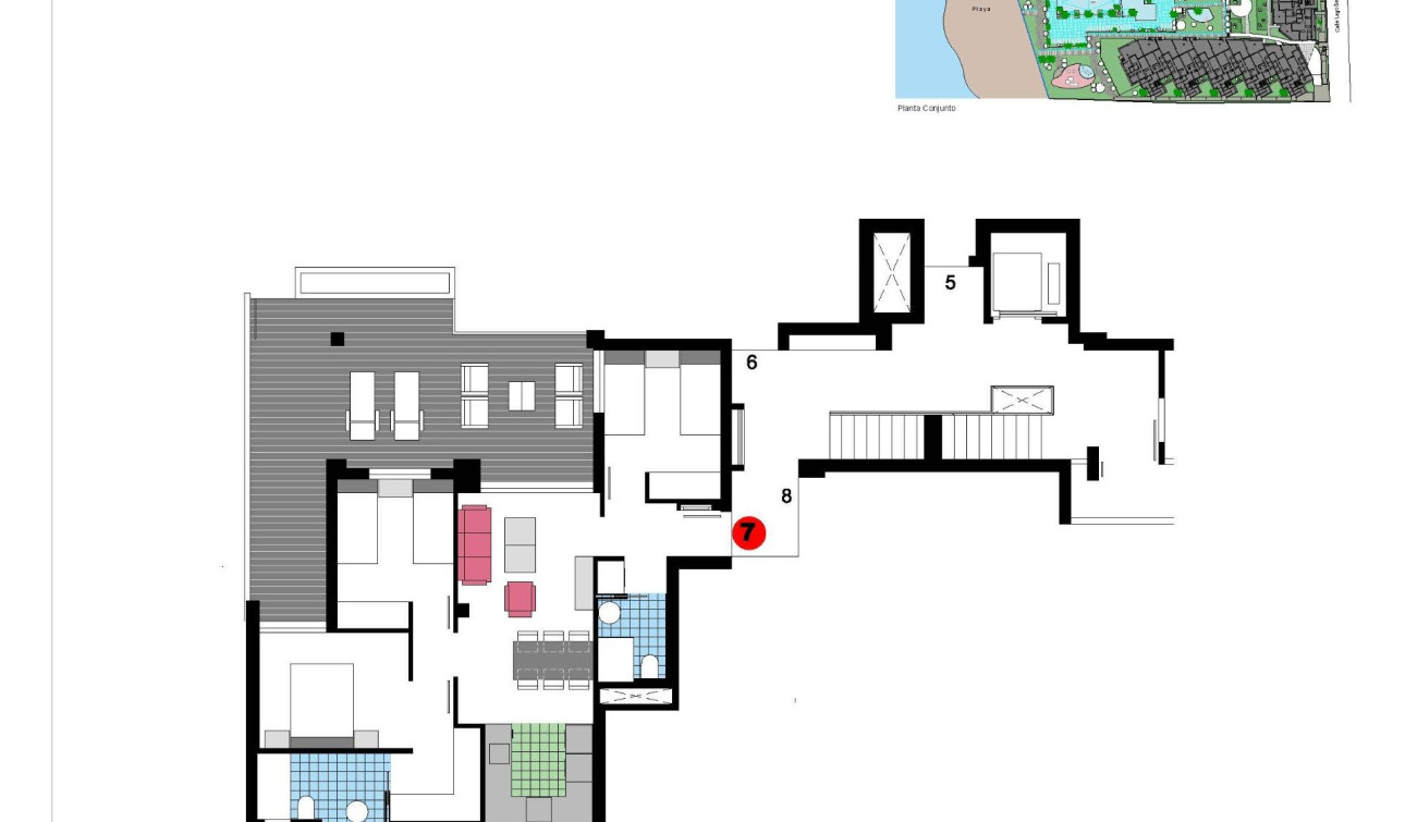 New Build - Apartment / Flat - Denia - L´Estanyó (Marinas)