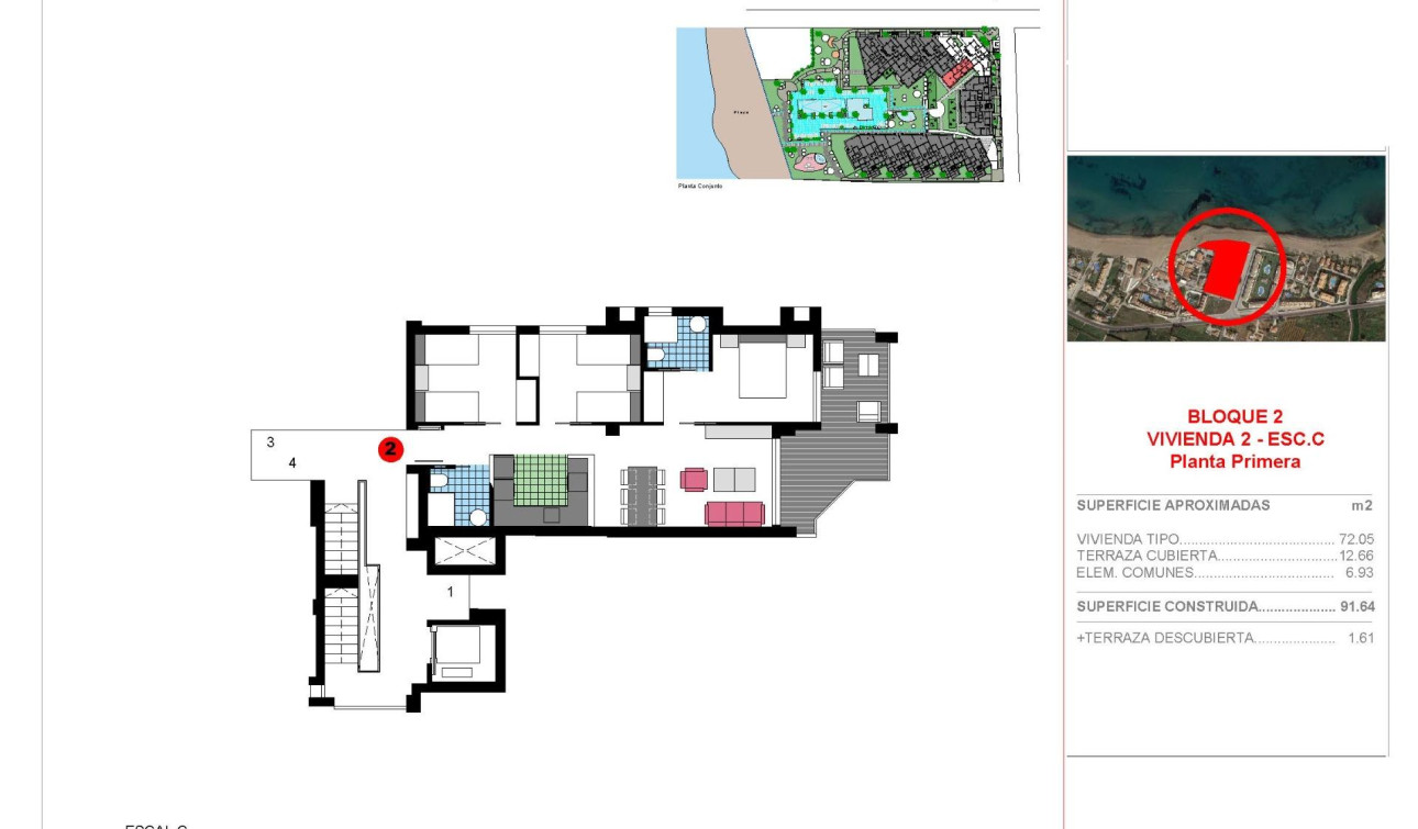 New Build - Apartment / Flat - Denia - L´Estanyó (Marinas)