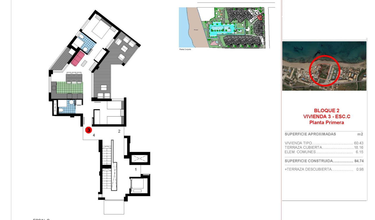 New Build - Apartment / Flat - Denia - L´Estanyó (Marinas)