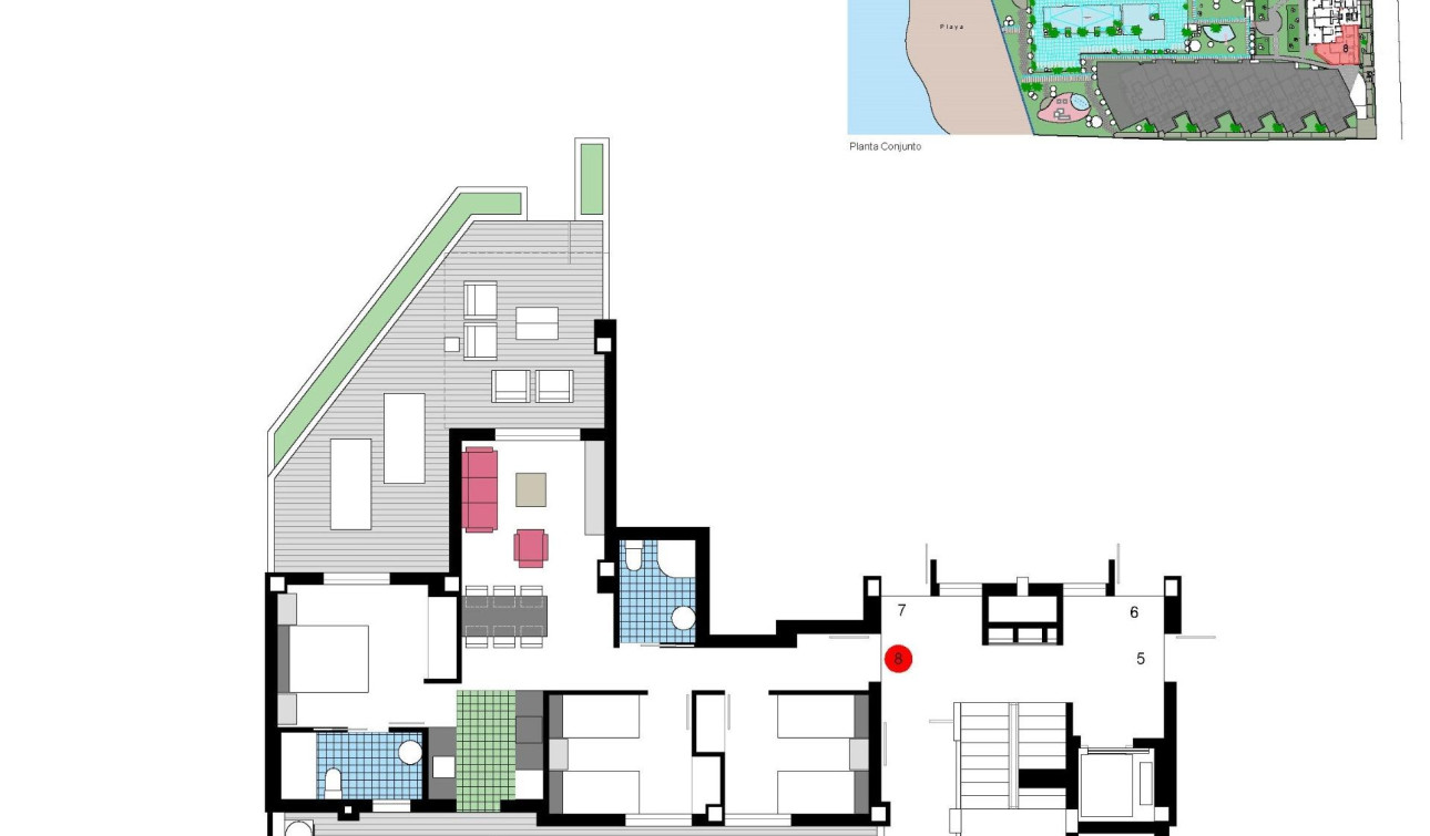 New Build - Apartment / Flat - Denia - L´Estanyó (Marinas)