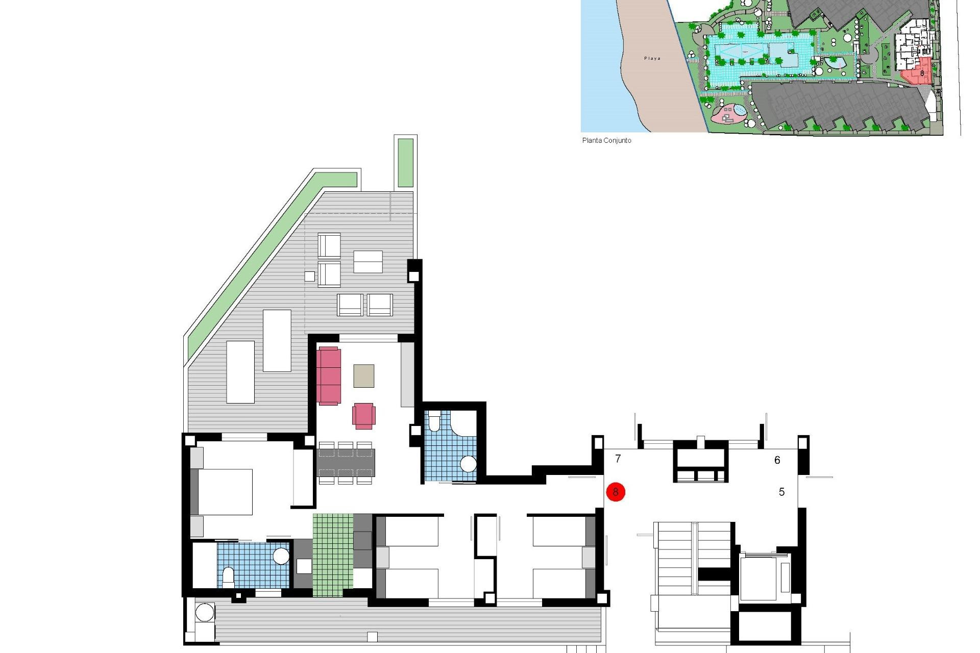 New Build - Apartment / Flat - Denia - L´Estanyó (Marinas)