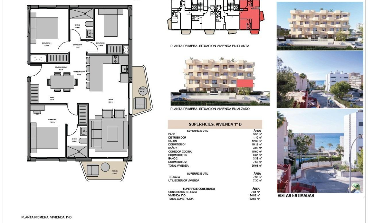 New Build - Apartment / Flat - El Campello - Muchavista