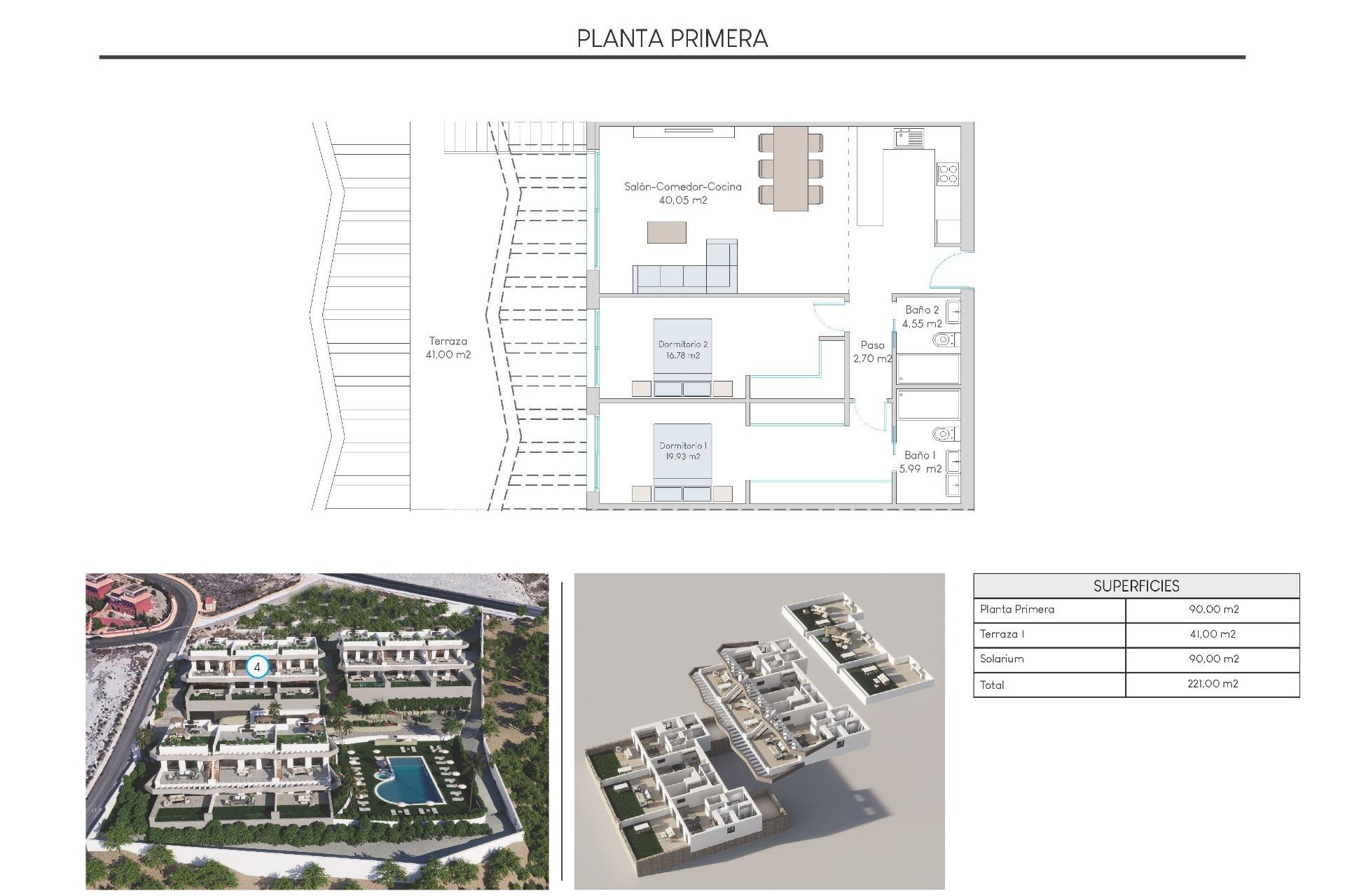 New Build - Apartment / Flat - Finestrat - Balcón De Finestrat