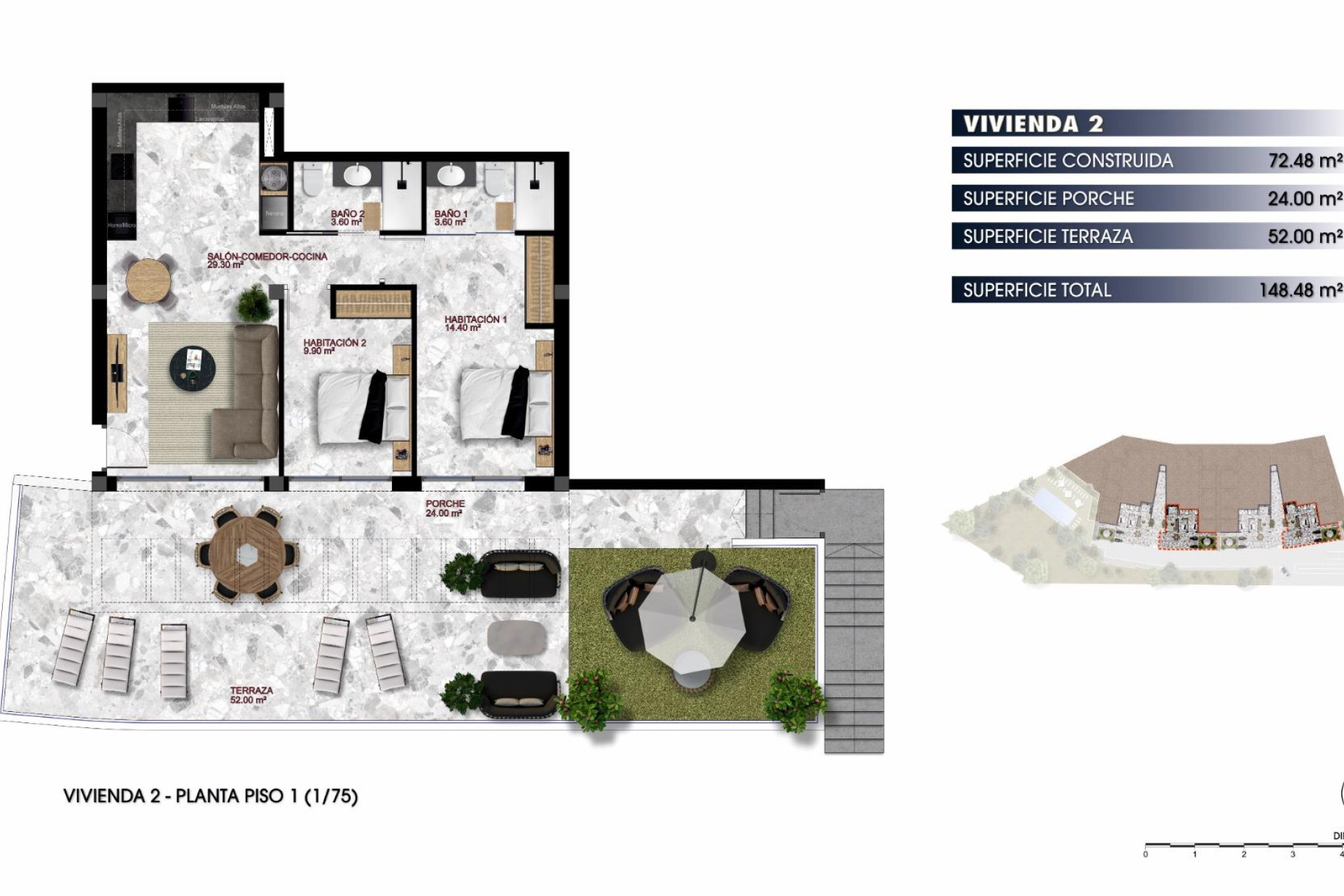 New Build - Apartment / Flat - Finestrat - Balcón De Finestrat