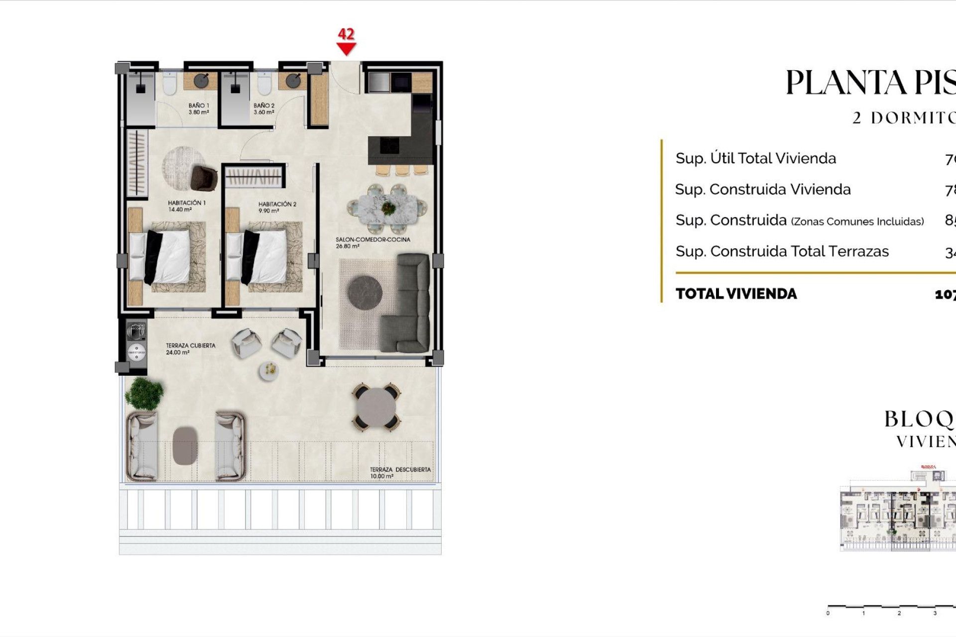 New Build - Apartment / Flat - Finestrat - Balcón De Finestrat