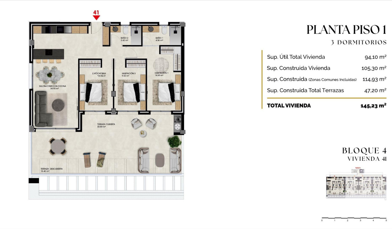 New Build - Apartment / Flat - Finestrat - Balcón De Finestrat