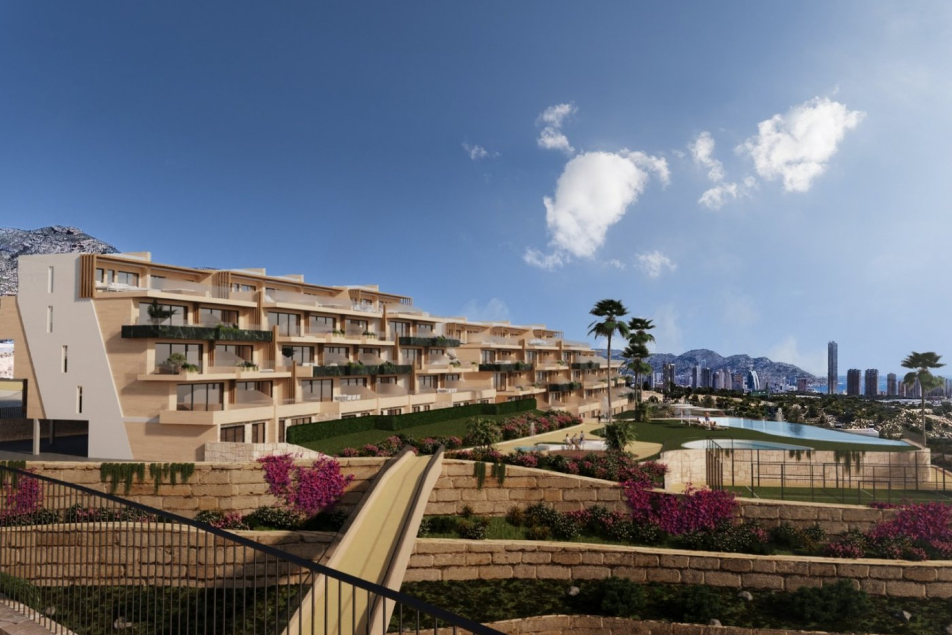 New Build - Apartment / Flat - Finestrat - Camporrosso Village