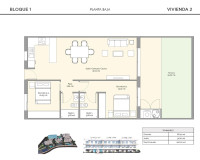 New Build - Apartment / Flat - Finestrat - Golf Piug Campana