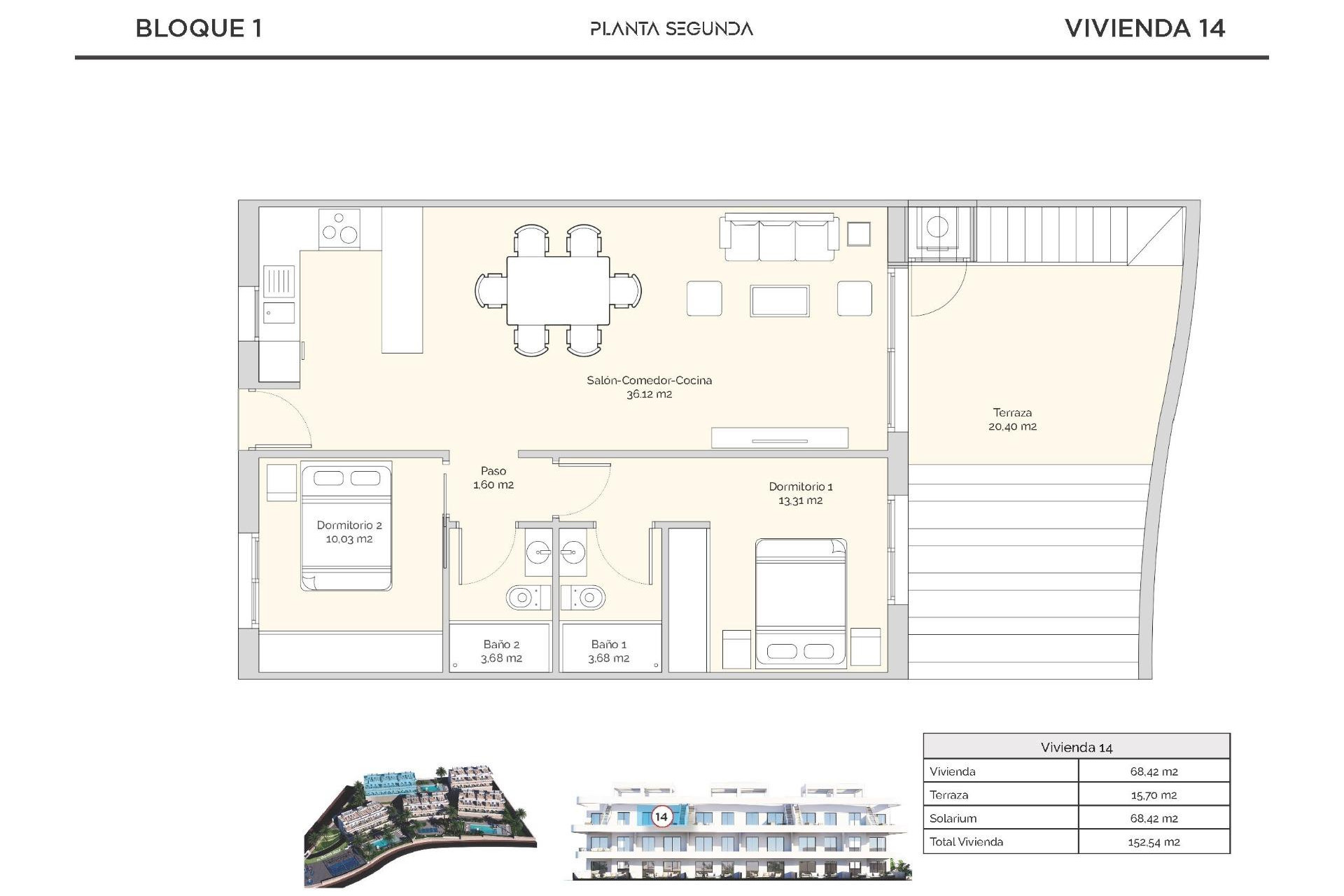 New Build - Apartment / Flat - Finestrat - Golf Piug Campana