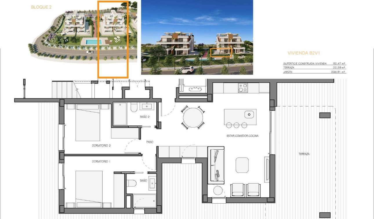 New Build - Apartment / Flat - Fuente Álamo - Hacienda del Alamo