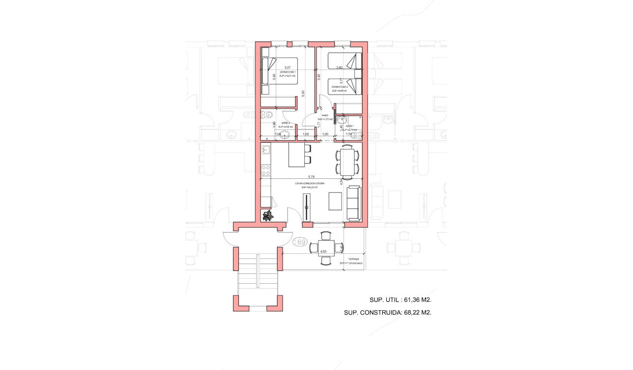 New Build - Apartment / Flat - Fuente Alamo - La Pinilla
