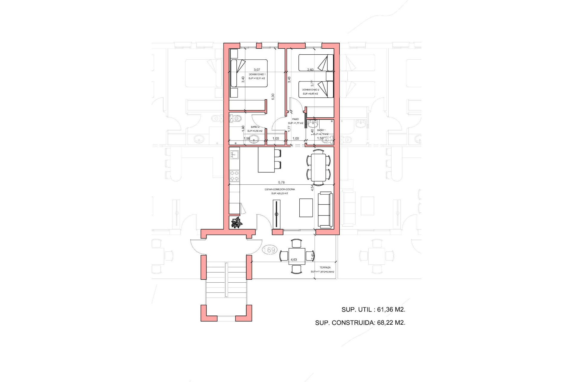 New Build - Apartment / Flat - Fuente Alamo - La Pinilla