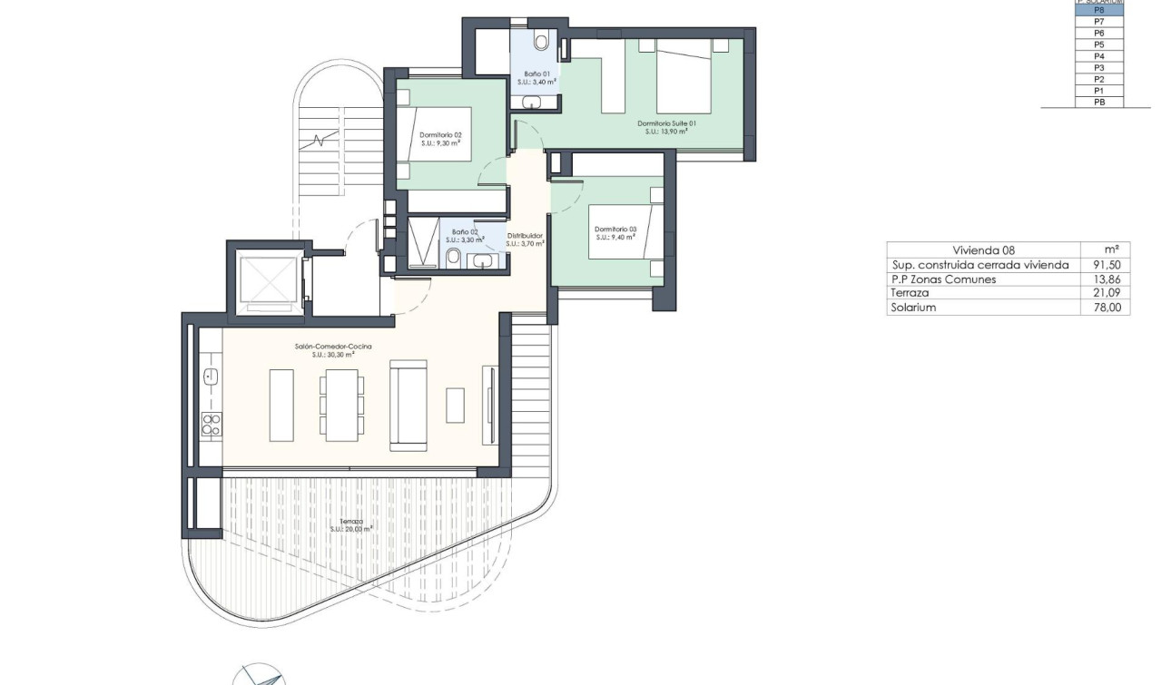 New Build - Apartment / Flat - Guardamar del Segura - Avenida del Puerto