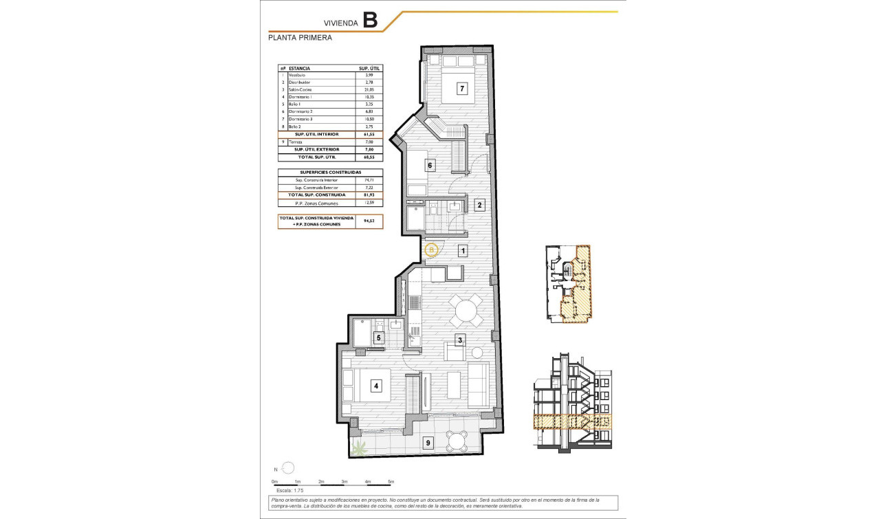 New Build - Apartment / Flat - Guardamar del Segura - Centro