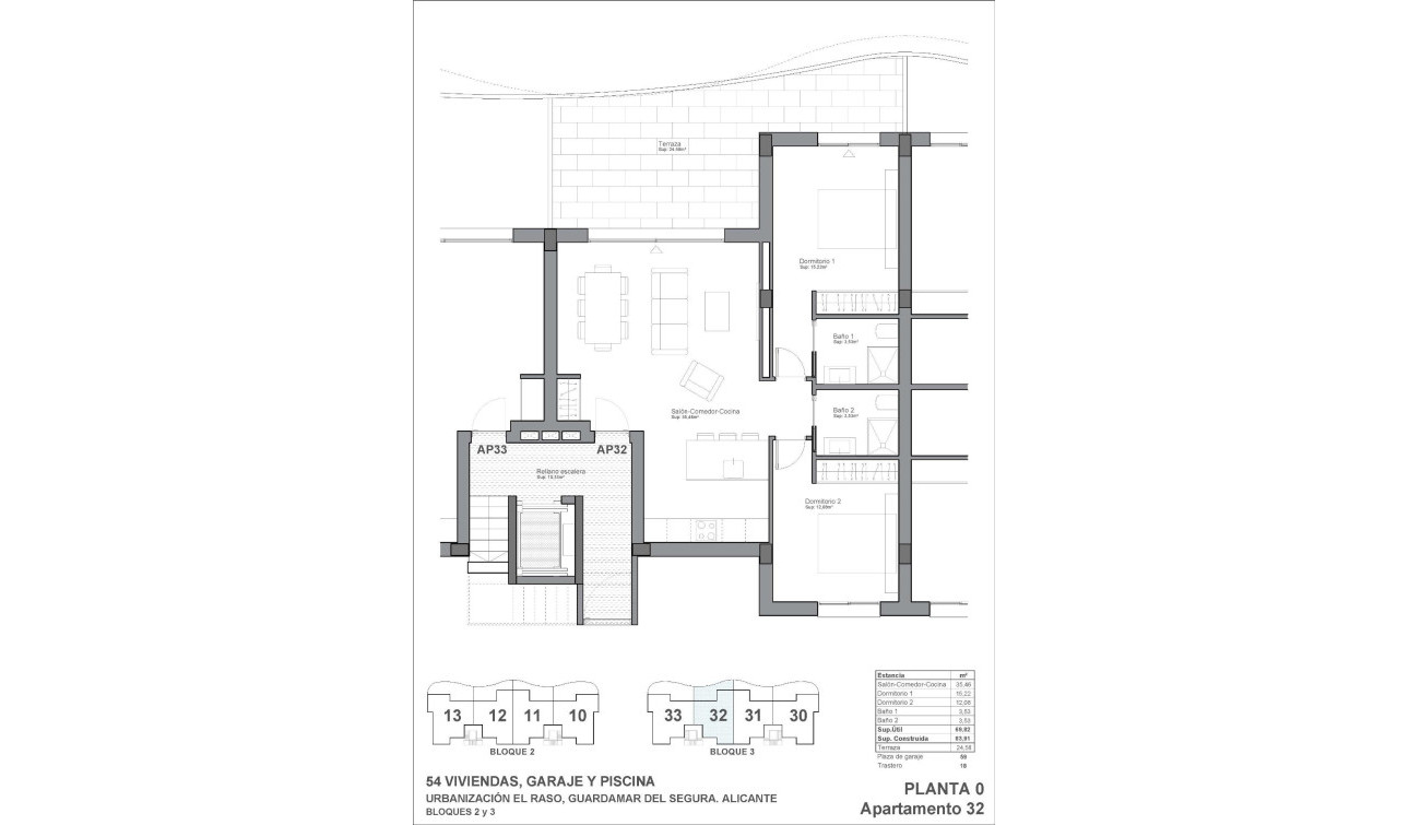 New Build - Apartment / Flat - Guardamar del Segura - El Raso