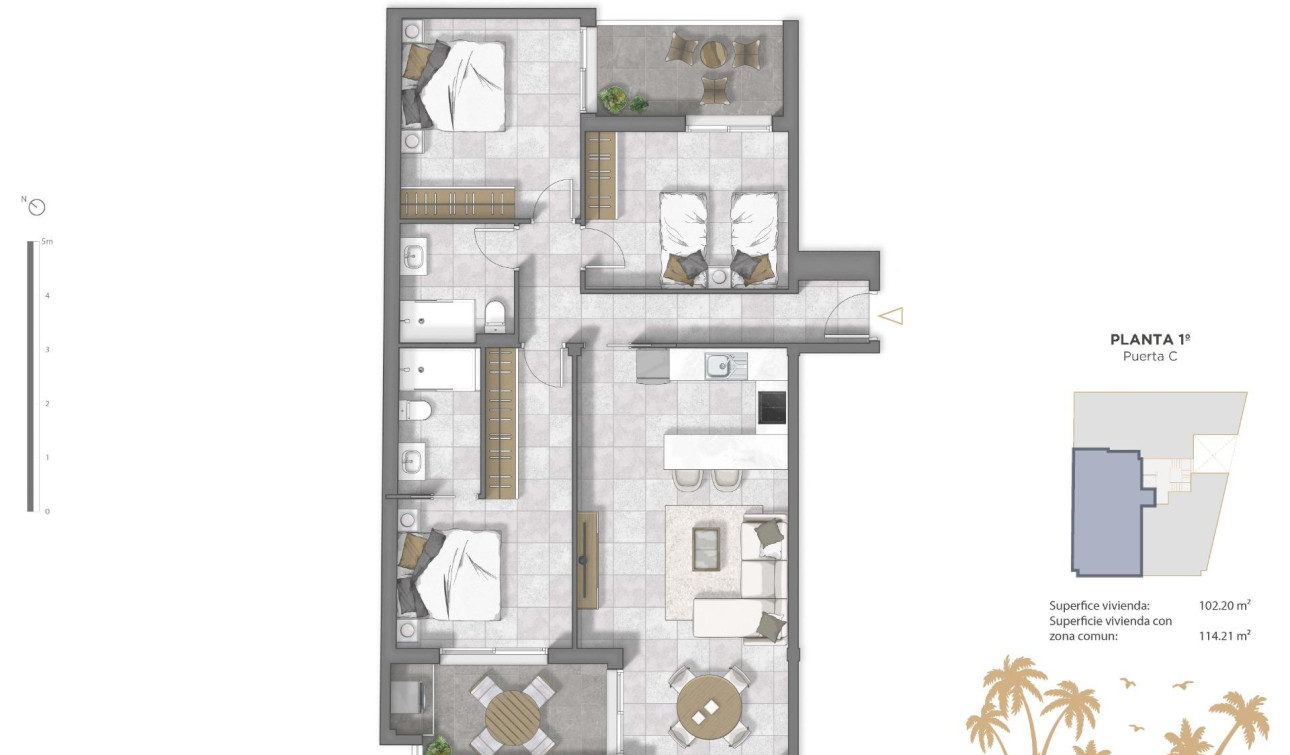 New Build - Apartment / Flat - Guardamar del Segura - Pueblo