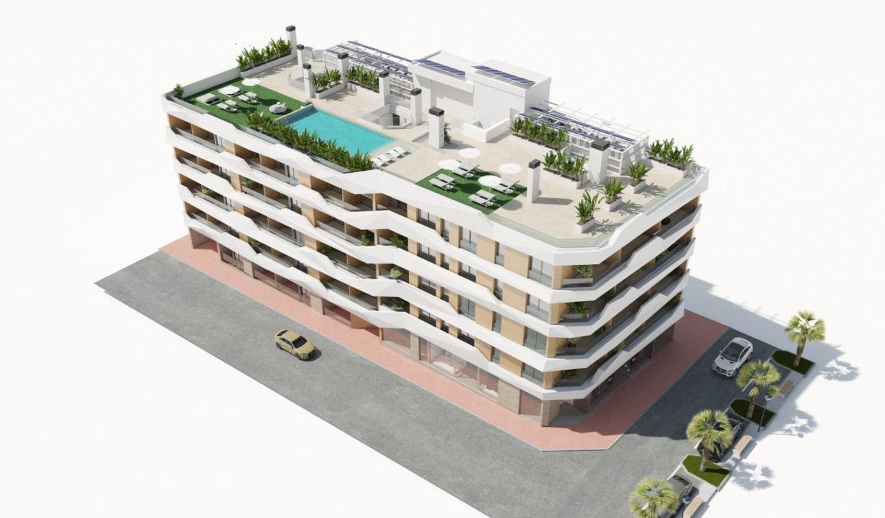 New Build - Apartment / Flat - Guardamar del Segura - Pueblo