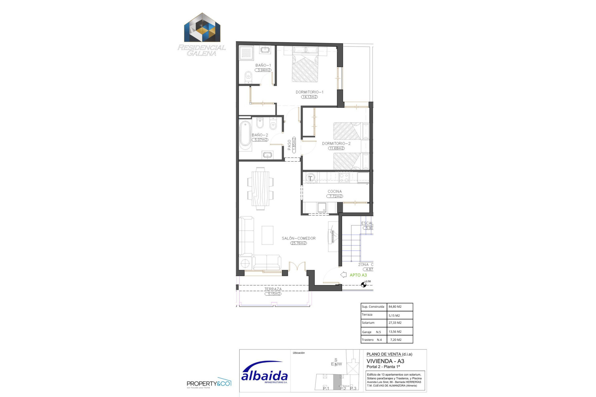 New Build - Apartment / Flat - herrerías