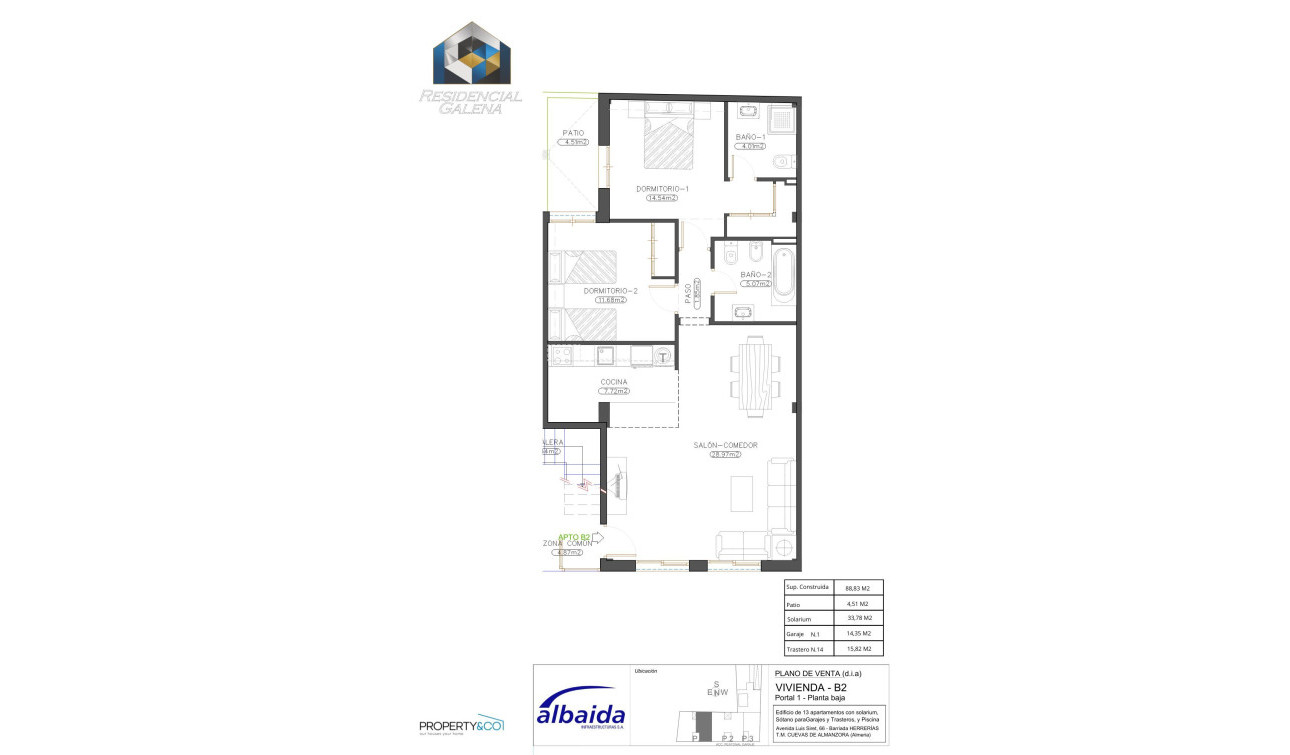 New Build - Apartment / Flat - herrerías