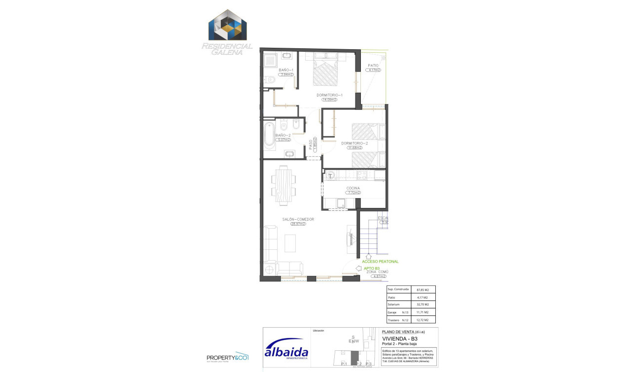 New Build - Apartment / Flat - herrerías