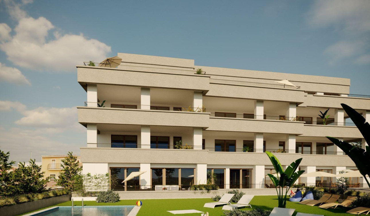 New Build - Apartment / Flat - Hondón de las Nieves - Pueblo