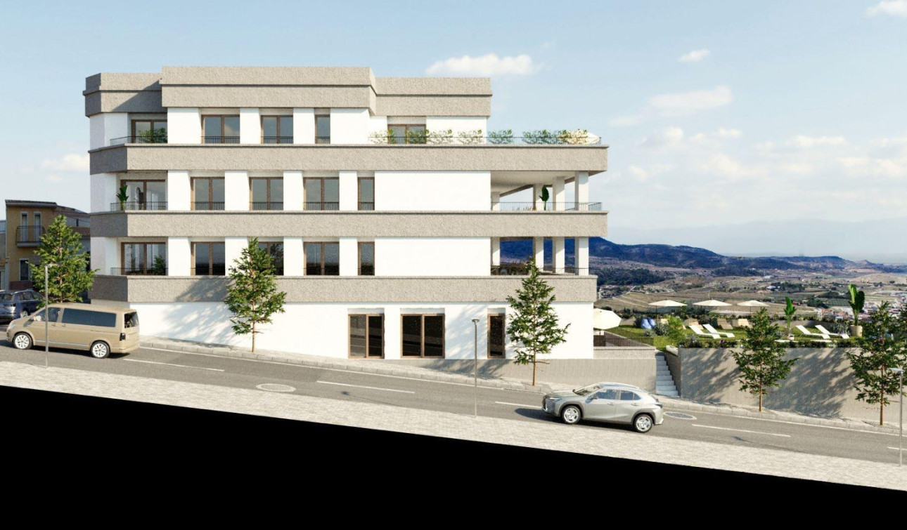 New Build - Apartment / Flat - Hondón de las Nieves - Pueblo