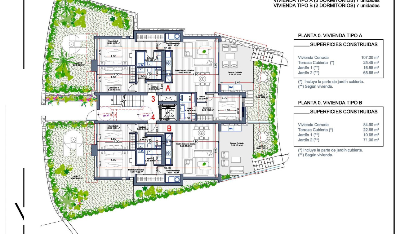 New Build - Apartment / Flat - La Manga Club - Las Orquídeas