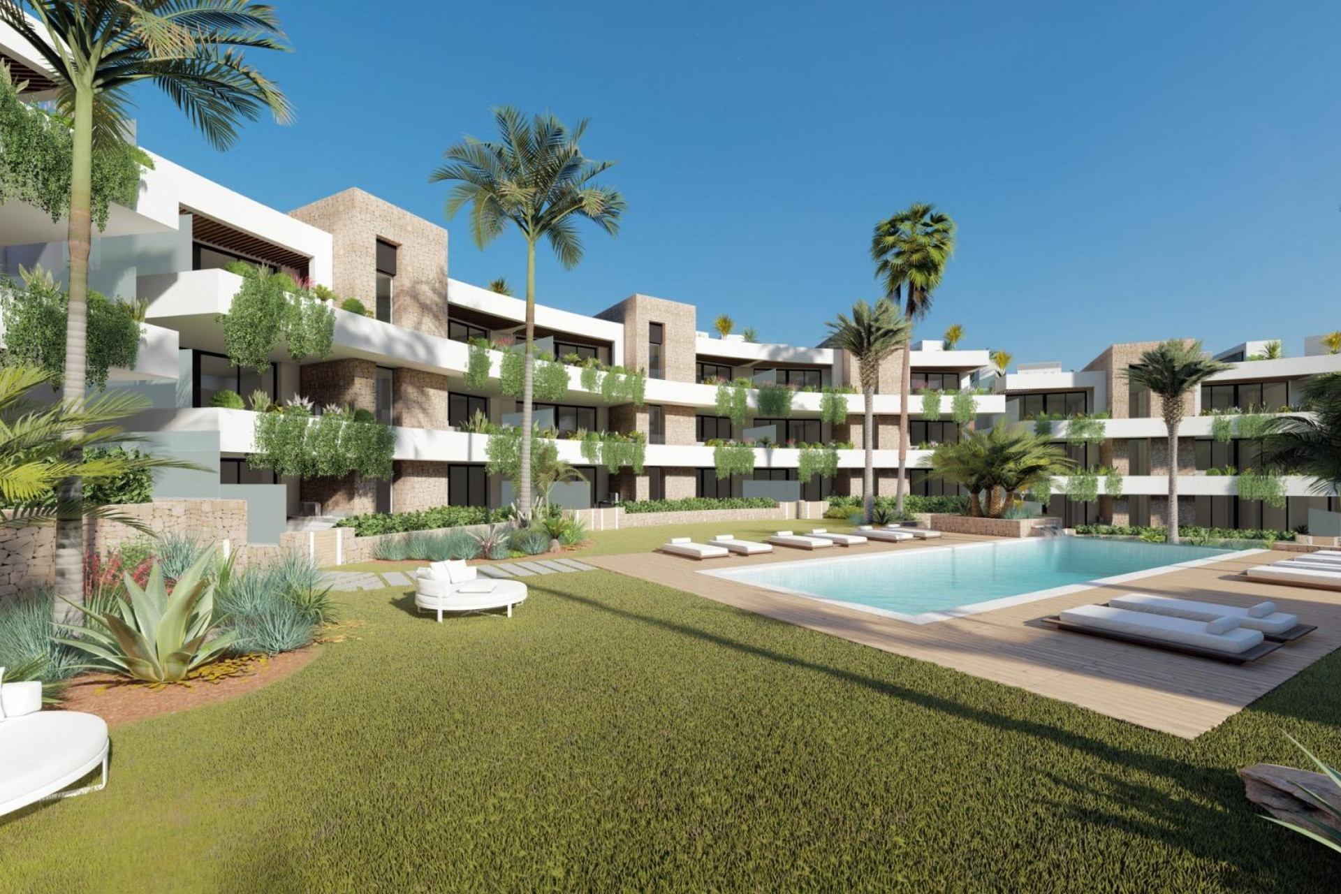 New Build - Apartment / Flat - La Manga Club - Las Orquídeas