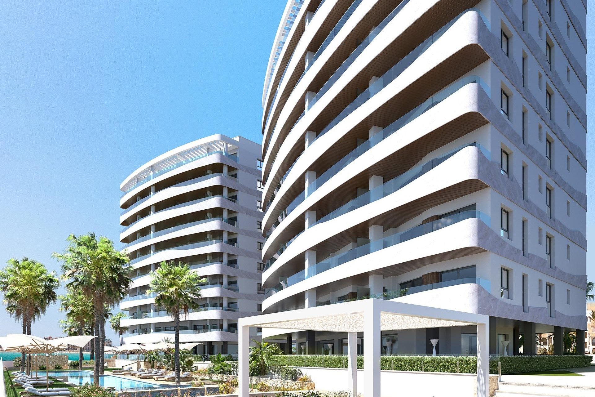 New Build - Apartment / Flat - La Manga del Mar Menor - 1ª Linea Del Mar Mediterraneo