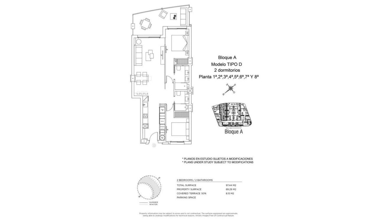 New Build - Apartment / Flat - La Manga del Mar Menor - 1ª Linea Del Mar Mediterraneo