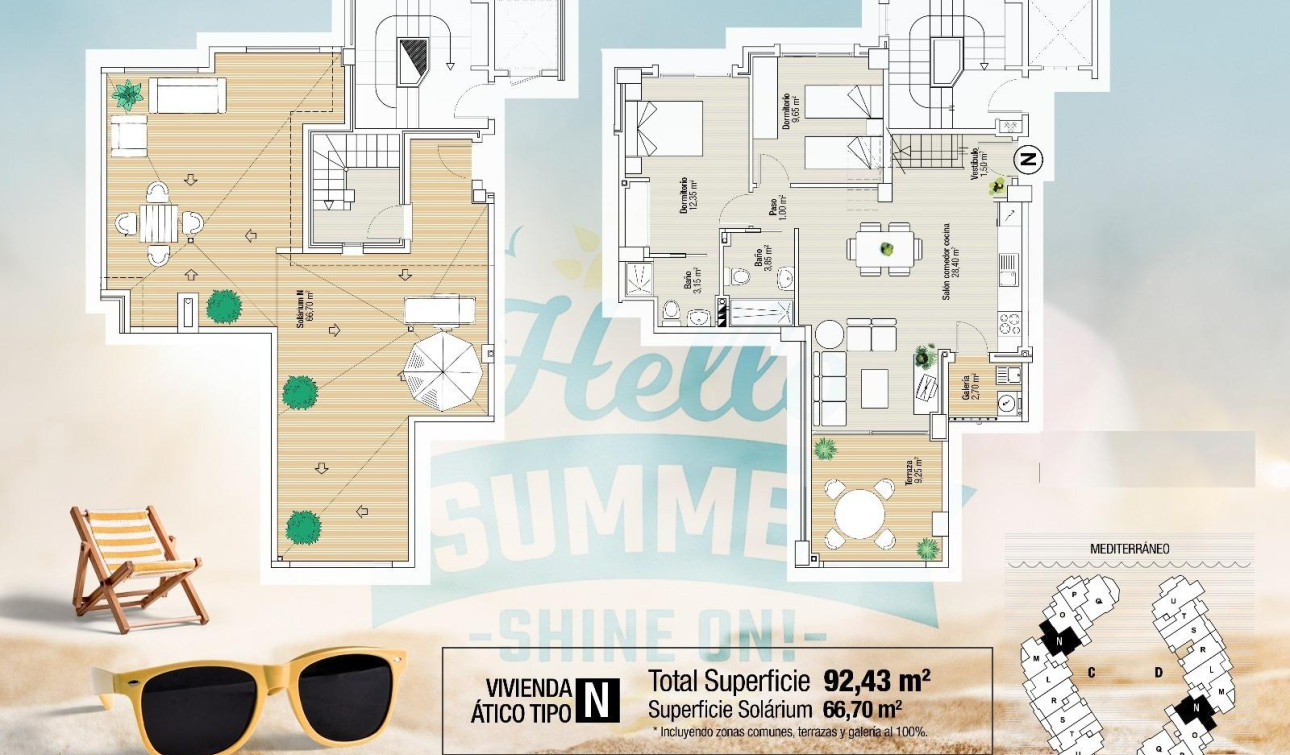 New Build - Apartment / Flat - La Manga del Mar Menor - La Manga Del Mar Menor