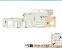 New Build - Apartment / Flat - La Manga del Mar Menor - La Manga Del Mar Menor